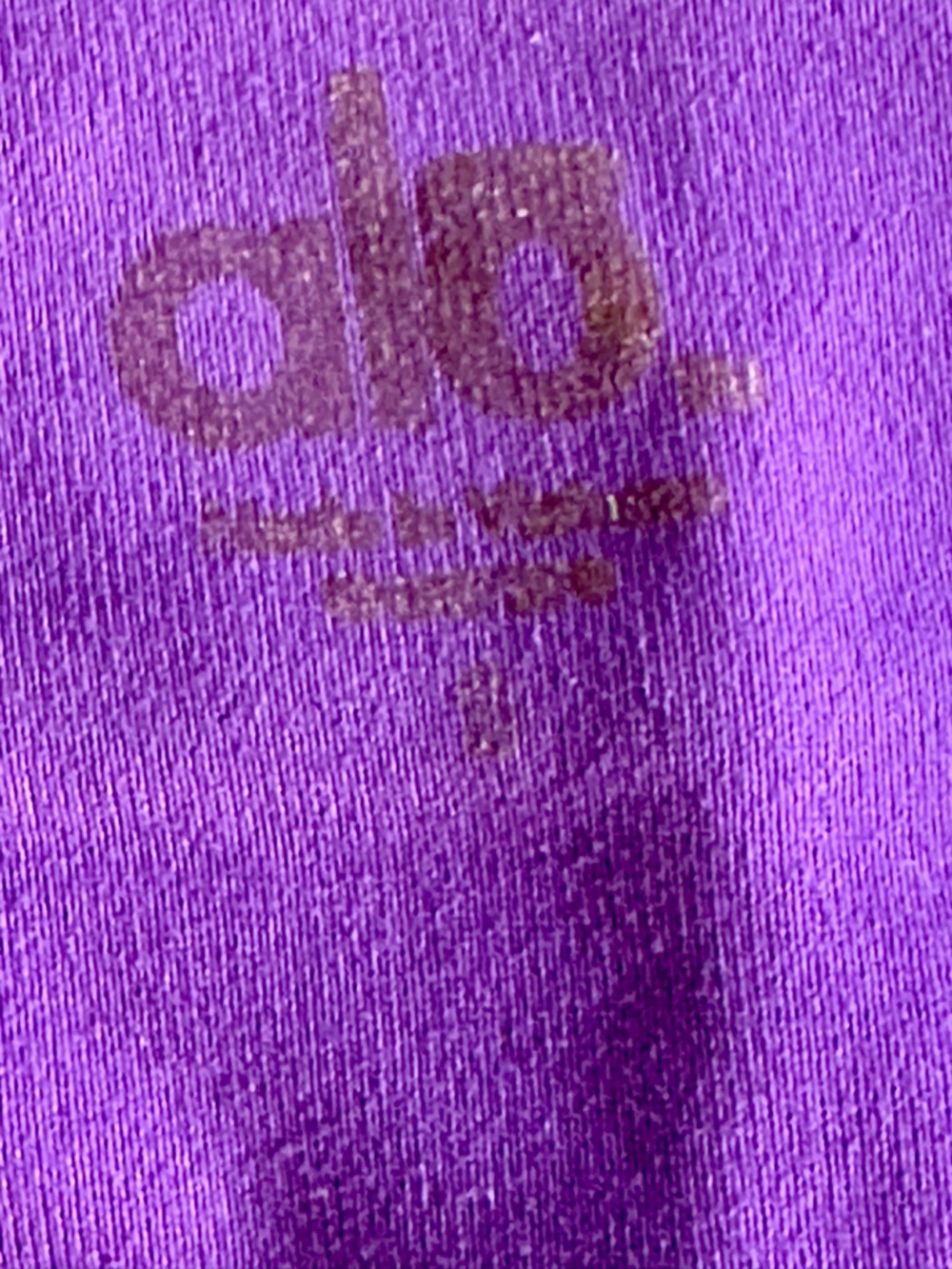 Alo Yoga Pants STRAIGHT LEG with subtle flares, Purple/black. Size: S - Picture 6 of 12